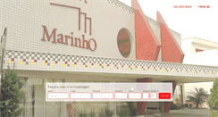 Desktop Screenshot of hotelmarinhoitapeva.com.br