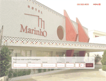 Tablet Screenshot of hotelmarinhoitapeva.com.br